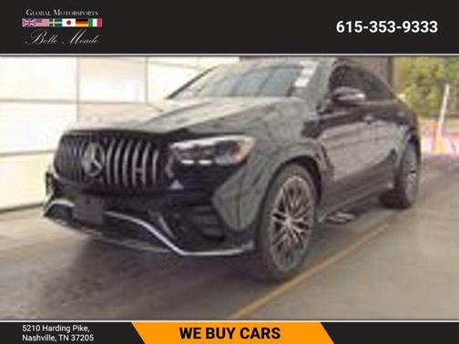 Obsidian Black Metallic 2024 Mercedes-Benz AMG GLE 53 Base