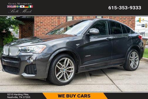 Dark Graphite Metallic 2017 BMW X4 xDrive 28i