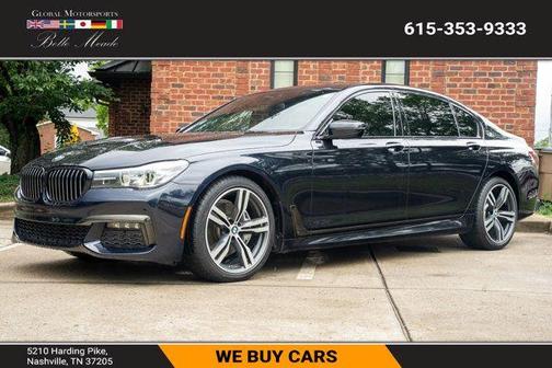 Carbon Black Metallic 2019 BMW 740 i