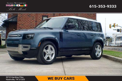 Tasman Blue 2023 Land Rover Defender 110 SE