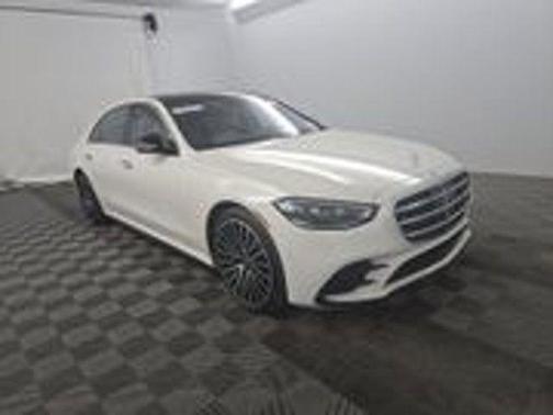 Diamond White 2022 Mercedes-Benz S-Class S 500 4MATIC
