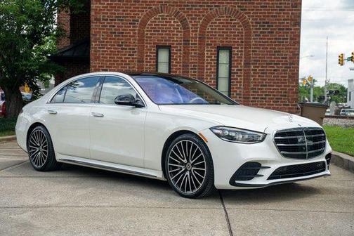Diamond White 2022 Mercedes-Benz S-Class S 500 4MATIC