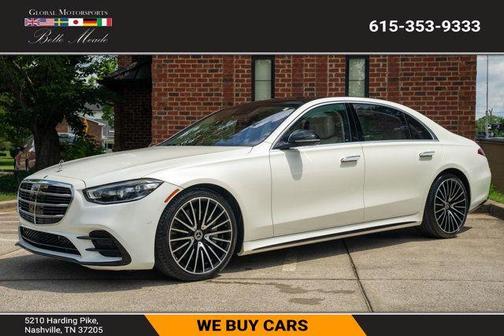 Diamond White 2022 Mercedes-Benz S-Class S 500 4MATIC