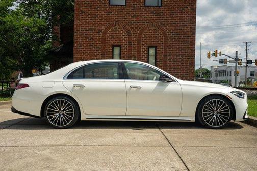 Diamond White 2022 Mercedes-Benz S-Class S 500 4MATIC