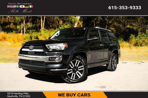 Midnight Black Metallic 2022 Toyota 4Runner Limited