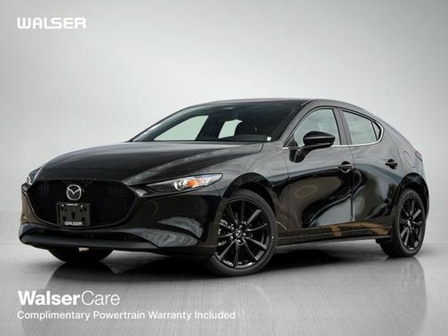 Jet Black Mica 2026 Mazda Mazda3 2.5 S Carbon Edition