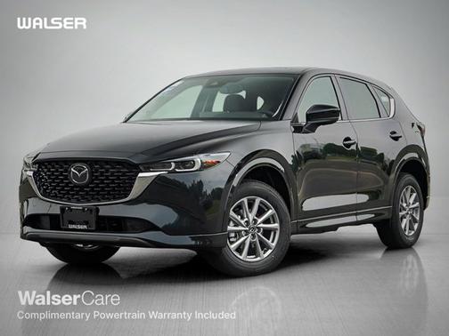 Jet Black Mica 2025 Mazda CX-5 2.5 S Preferred Package