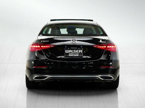 Black 2025 Mercedes-Benz C-Class C300 4MATIC