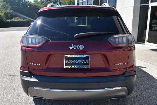 Velvet Red Pearlcoat 2019 Jeep Cherokee Limited