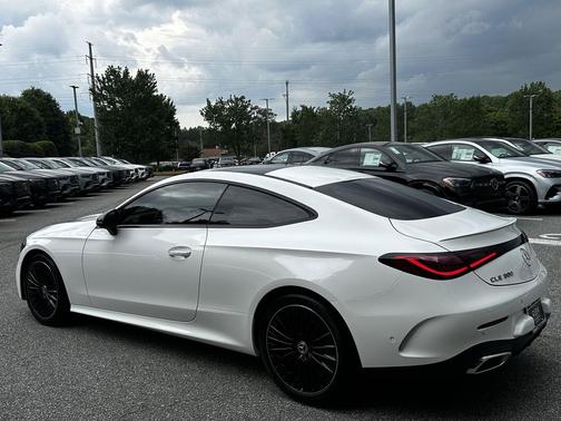 White 2024 Mercedes-Benz CLE 300 4MATIC Coupe