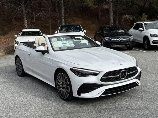 White 2026 Mercedes-Benz CLE 300 4MATIC Cabriolet