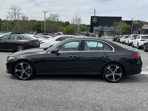 Gray 2023 Mercedes-Benz C-Class Sedan