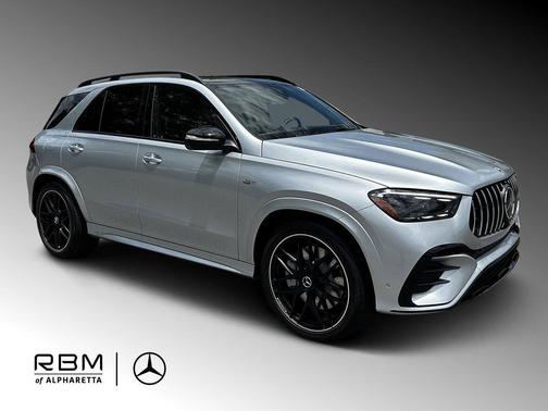 Cirrus Silver Metallic 2025 Mercedes-Benz AMG GLE 53 4MATIC+