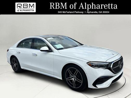 White 2025 Mercedes-Benz E-Class E 350