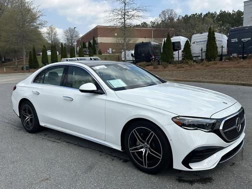 White 2025 Mercedes-Benz E-Class E 350