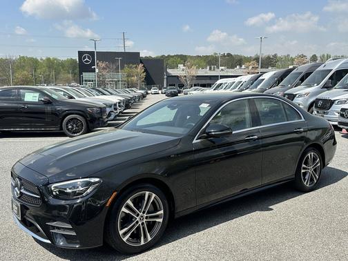 Black 2022 Mercedes-Benz E-Class 4MATIC