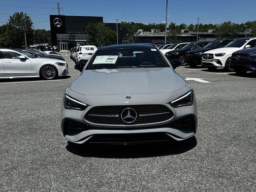 Gray 2026 Mercedes-Benz CLE 300 4MATIC Coupe