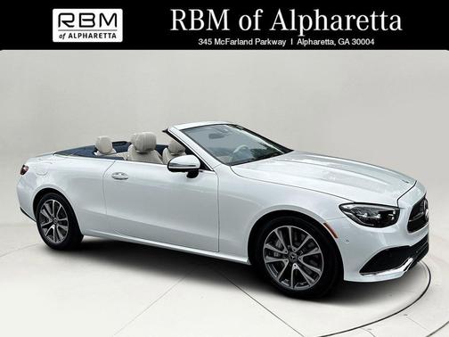 White 2023 Mercedes-Benz E-Class 4MATIC
