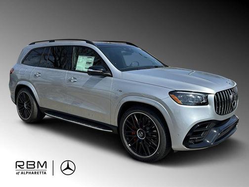 Cirrus Silver Metallic 2026 Mercedes-Benz AMG GLS 63 Base