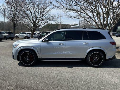 Cirrus Silver Metallic 2026 Mercedes-Benz AMG GLS 63 Base