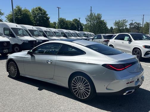 Cirrus Silver Metallic 2024 Mercedes-Benz CLE 300 4MATIC Coupe