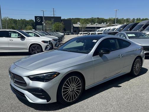 Cirrus Silver Metallic 2024 Mercedes-Benz CLE 300 4MATIC Coupe
