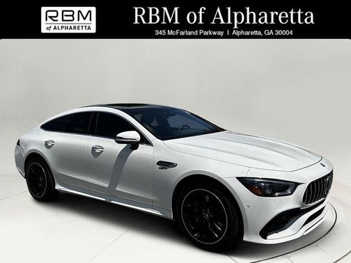White 2020 Mercedes-Benz AMG GT 53 4-Door