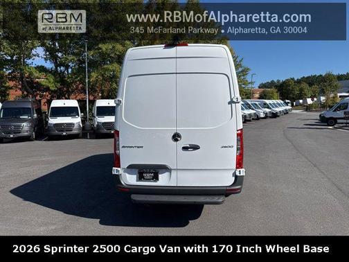 2026 Mercedes-Benz Sprinter 2500 High Roof