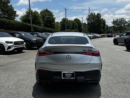 Silver 2025 Mercedes-Benz AMG GLC 63 S E Performance 4MATIC Coupe