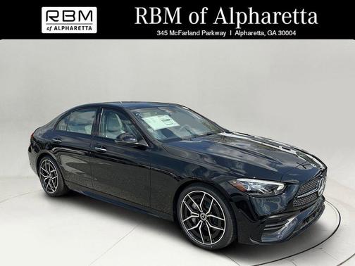 Black 2026 Mercedes-Benz C-Class C 300