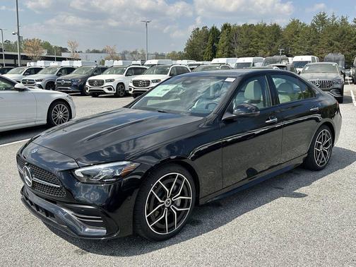 Black 2026 Mercedes-Benz C-Class C 300