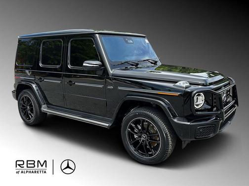 Black 2025 Mercedes-Benz G-Class 4MATIC