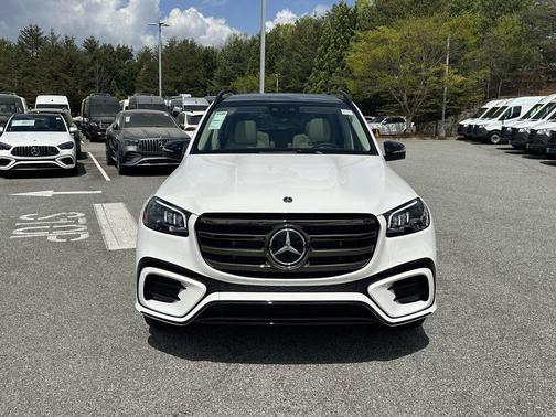 White 2026 Mercedes-Benz GLS 450 4MATIC