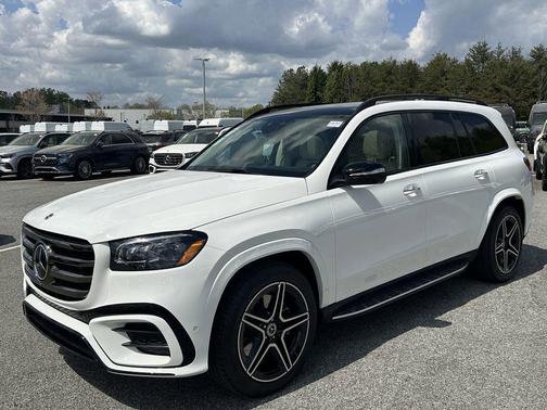 White 2026 Mercedes-Benz GLS 450 4MATIC