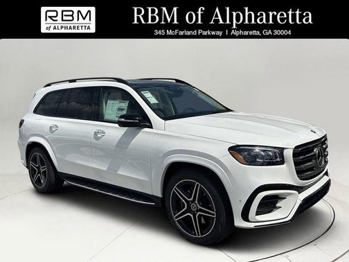 White 2026 Mercedes-Benz GLS 450 4MATIC SUV