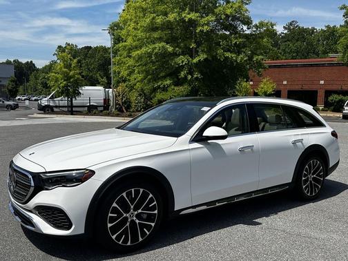 White 2025 Mercedes-Benz E-Class E 450 4MATIC All-Terrain