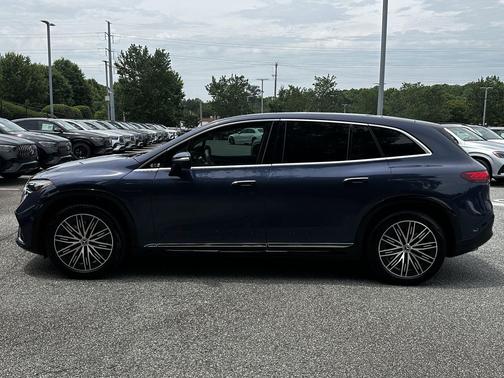 Blue 2023 Mercedes-Benz EQS 450 4MATIC