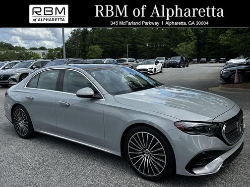 Gray 2025 Mercedes-Benz E-Class E 350