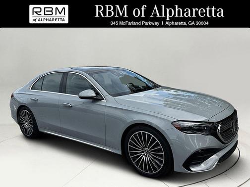 Gray 2025 Mercedes-Benz E-Class E 350