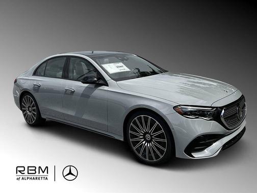 Gray 2026 Mercedes-Benz E-Class 4MATIC