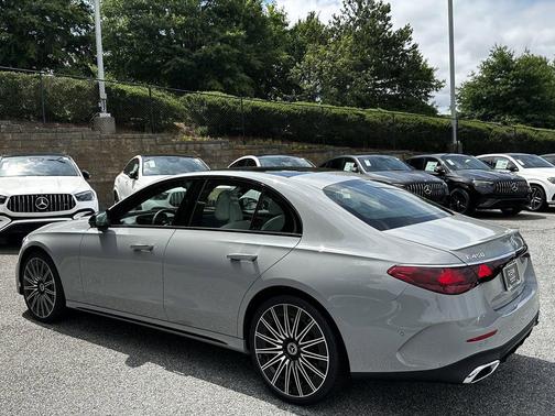 Gray 2026 Mercedes-Benz E-Class 4MATIC