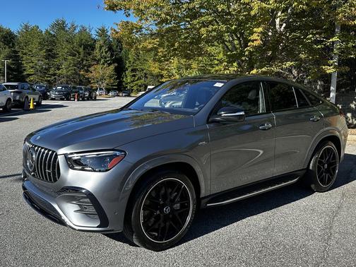 Gray 2024 Mercedes-Benz AMG GLE 53e 4MATIC+ Coupe