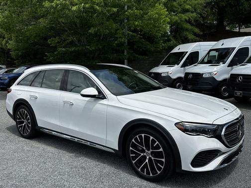 White 2025 Mercedes-Benz E-Class E 450 4MATIC All-Terrain