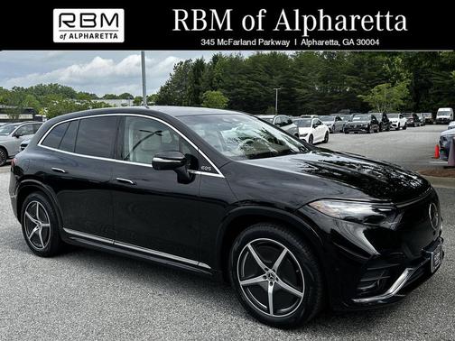 Black 2023 Mercedes-Benz EQS 580 4MATIC