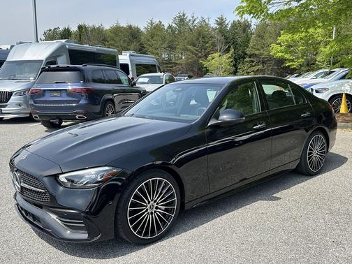 Black 2024 Mercedes-Benz C-Class C 300