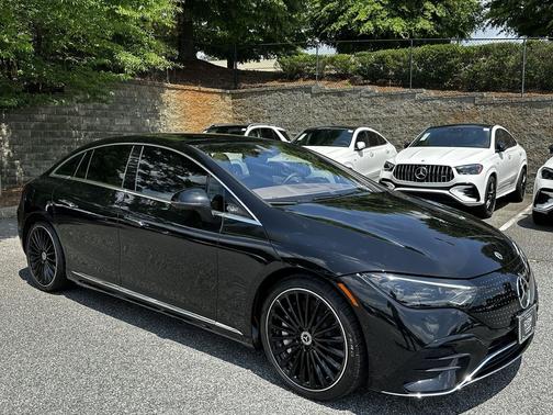 Black 2023 Mercedes-Benz EQE 350 4MATIC+