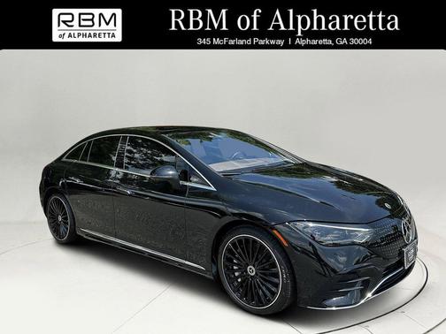 Black 2023 Mercedes-Benz EQE 350 4MATIC+