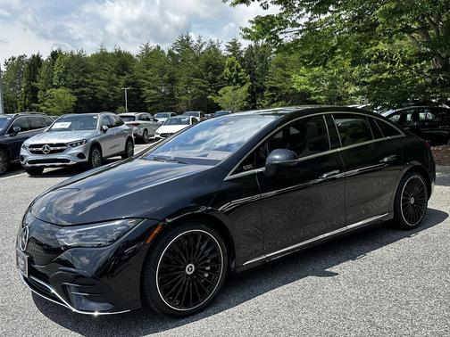 Black 2023 Mercedes-Benz EQE 350 4MATIC+