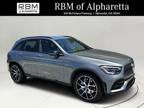 Gray 2021 Mercedes-Benz AMG GLC 43 4MATIC