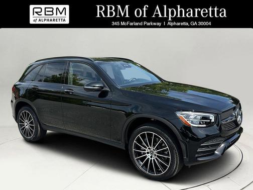 Black 2022 Mercedes-Benz GLC 300 Base